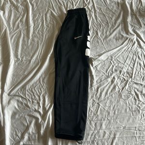 Black Nike elite stripe training fleece pants (S)